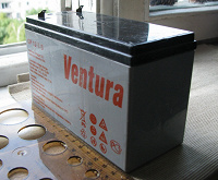 Отдается в дар Аккумулятор Ventura 12V