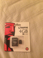 Отдается в дар Micro SD 4gb