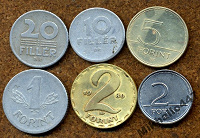 Отдается в дар монеты Венгрии