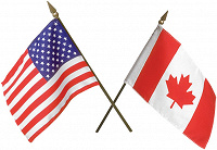 Отдается в дар Canada — USA монеты