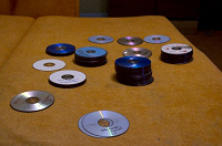Отдается в дар Коллекция самописанных дисков с фильмами