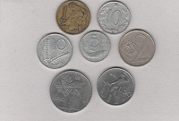 Отдается в дар Монеты Италии и Чехословакии