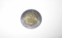 Отдается в дар Монета 1$ Мексика
