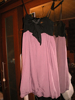 Отдается в дар Платье Черно-розовое из Китая
