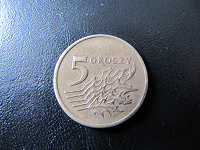 Отдается в дар 5 грошей Польши 1991