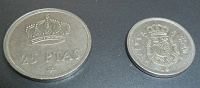 Отдается в дар Монеты Испания