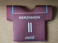 Отдается в дар Футболка на бутылку Coca-Cola «Кержаков»
