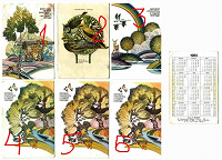Отдается в дар календарики по годам 1985,86,87