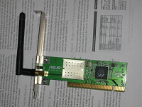 Отдается в дар Wi-Fi карта ASUS WL-138G PCI
