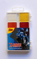 Отдается в дар Краски акварельные " Turbo" 8 цветов.