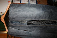 Отдается в дар джинсы -размер 30-32