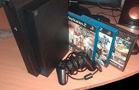 Отдается в дар Sony Playstation 2 + 3 игры