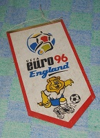 Отдается в дар Вымпел «Uefa Euro96 England»