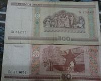 Отдается в дар Банкноты Белорусии