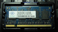 Отдается в дар Плашка для ноутбука DDR2 512Mb