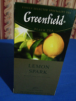 Отдается в дар Чай Greenfield Lemon Spark
