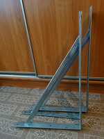 Отдается в дар Steg-кронштейн 550х360х30 оцинкованный усиленный. 6 шт.