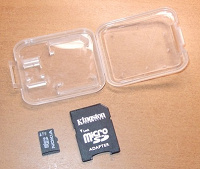 Отдается в дар Карточка MicroSD 128 MB