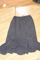 Отдается в дар Черная теплая юбка с флисовой подкладкой