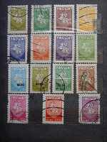 Отдается в дар Стандартные марки (Беларусь 1992-1993 гг.)