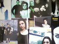 Отдается в дар Постеры с Evanescence, 8 шт.