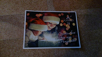 Отдается в дар Новогодняя открытка от магазина «Алмаз»