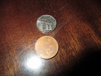 Отдается в дар монетка кубы и 2 цента