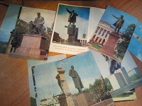 Отдается в дар набор открыток Монументальная скульптура Ленинграда