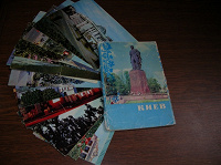 Отдается в дар Наборы открыток с видами городов Беларуси и Украины