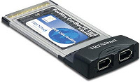 Отдается в дар Trendnet FireWire CardBus PC Card