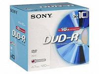 Отдается в дар Болванки DVD-R, Sony