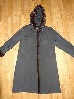 Отдается в дар пальто на подстежке из натурального меха 52-54 170 и кожаная куртка 48-50
