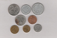Отдается в дар Монеты Польши и Румынии