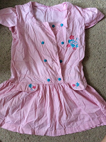 Розовое платье на девочку