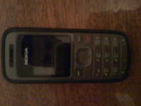 Отдается в дар Nokia 1208 заблокированная