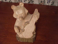 Отдается в дар Деревянная фигурка медведя