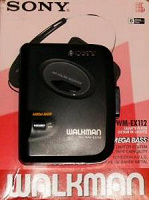 Отдается в дар Аудиокассетный плеер «Sony Walkman WM-EX112» (не работает)