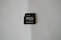 флешка mini SD для NOKIA на 512 MB