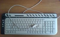 Отдается в дар клавиатура USB