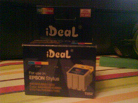 Отдается в дар новый цветной картридж iDeal для принтера Epson Slylus