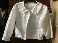 Отдается в дар Белая блузка детская