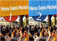 Отдается в дар Métro Saint-Michel — Méthode de francais 1 and 2 (электронная версия на CD)
