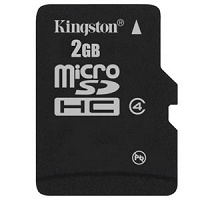 Отдается в дар MicroSDHC 2gb