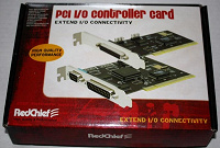 Отдается в дар PCI I/O Controller Card (5com + 1 lpt)