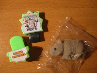 Отдается в дар Киндеры: мышь-ключ для игр и носорог