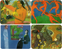Отдается в дар Еще немного французской живописи на открытках.