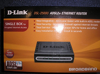 Отдается в дар ADSL модем D-Link