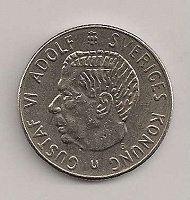 Отдается в дар 1 Krona, 1969, from Sweden