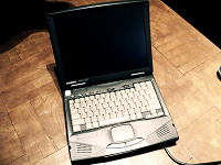 Отдается в дар Настоящий раритет! Лэптоп Compaq Pentium II