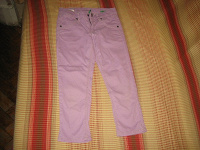 Отдается в дар бледно-лиловые джинсы для девочки р. 146-72-66